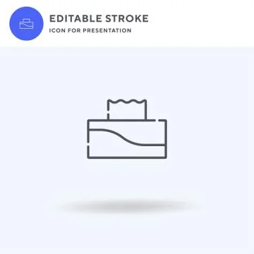 Tissue icon vector, filled flat sign, solid pictogram isolated on white, logo イラスト素材