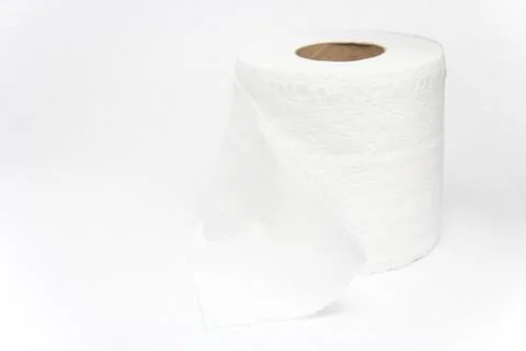 Tissue isolated on white background Stock Photos