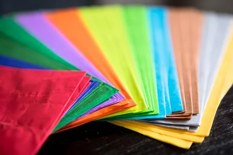 Tissue paper for craft making Stock Photos