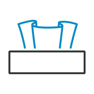 Tissue Paper Icon Illustration