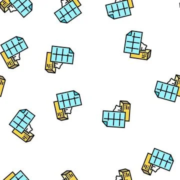 Tissue paper vector seamless pattern Stock Illustration