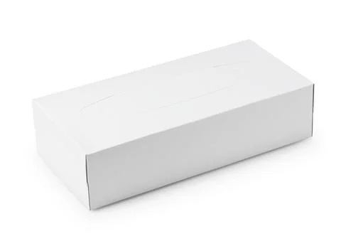 Tissue paper on a white background Stock Photos