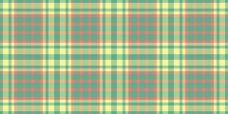 Tissue tartan pattern plaid, veil vector textile fabric. Cute texture check.. Illustrazione stock