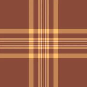 Tissue tartan textile texture, basic fabric pattern vector. Part check seam.. Stock Illustration