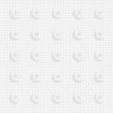 Tissue Template design with Moon, and star shape pattern  vector background Illustrazione stock