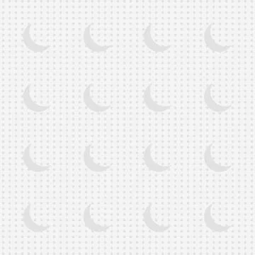 Tissue Template design with Moon shape pattern  vector background Illustrazione stock