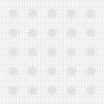 Tissue Template design with seamless dot pattern Stock-Illustration