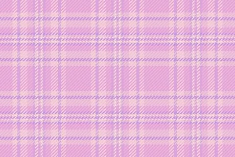 Tissue textile vector background, carnival plaid texture fabric. Symmetry p.. Stock Illustration
