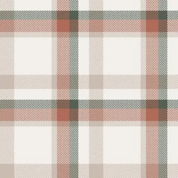Tissue texture tartan plaid, november vector check background. Trade fabric.. 库存插图