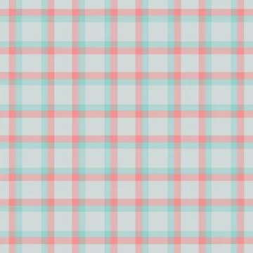 Tissue vector pattern seamless, bed check textile background. Scrapbooking .. Stockillustratie