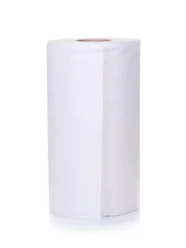 Tissue on white background Stock Photos