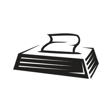 Tissues box icon Stock Illustration