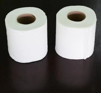 Tissues on table Stock Photos