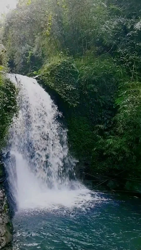 Titang Waterfall Stock Footage 169496777