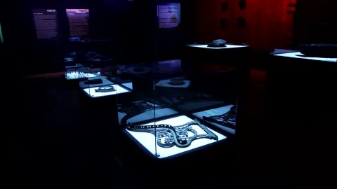 "Titanic: The Artifact Exhibition", press screening, Linköping, Sweden Stock Footage 242580604