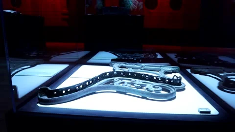 "Titanic: The Artifact Exhibition", press screening, Linköping, Sweden Stock Footage 242580607