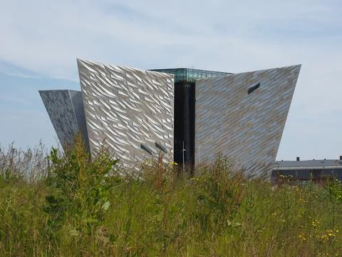 Titanic Belfast centre Stock Photos
