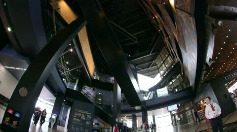 Titanic Belfast Museum Stock Footage 65049826
