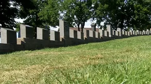 Titanic Grave Site 2 Stock Footage 11628058