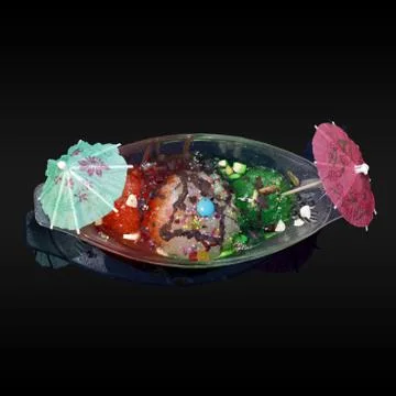 Titanic Icedish Foto stock
