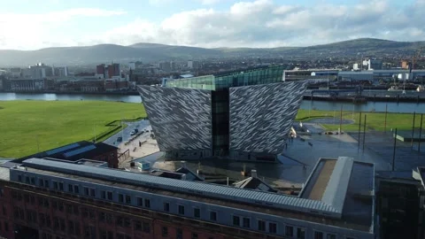 Titanic Museum in Belfast Stockbeeldmateriaal 171245574