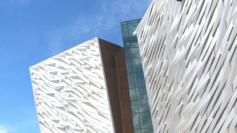 Titanic Quarter, Belfast Stock Footage 89582283