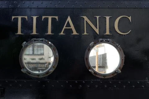 Titanic visiting centre in cobh Stock Photos