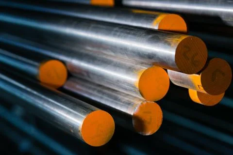 Titanium Bar and Rod Ends Stock Photos