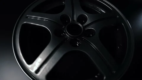 Titanium discs are old Video stock 165626912