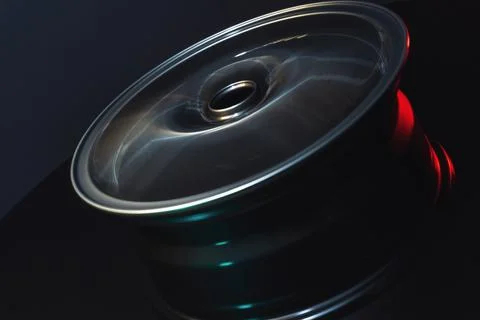 Titanium discs Stock Photos