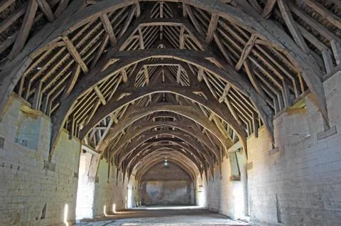 Tithe barn, Bradford on Avon, United Kingdom Stock Photos
