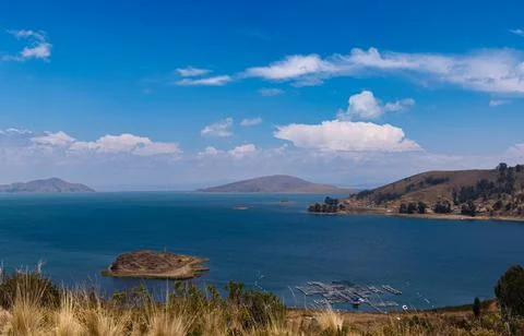 Titicaca lake Foto stock