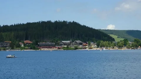 Titisee waterfront Stock Footage 197823416