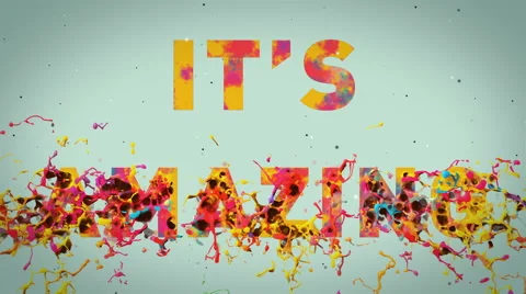 Title animation for amazing Stock Footage 61399820