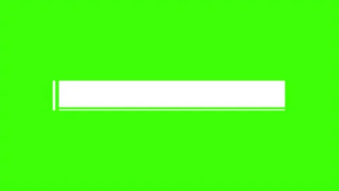 Title animation on green screen background, animated lower third title Video stock 304841782