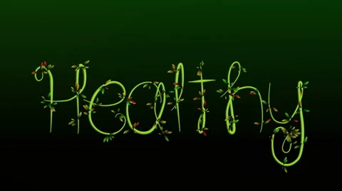 Title animation of growing vine Stock Footage 61282548