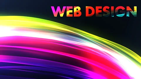 Title animation for web design Stock Footage 61735010