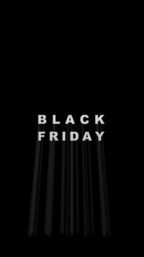Title Black friday crossed by a light beam that moves in the background - b.. Vidéo 286024626
