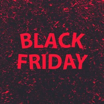 Title black friday on marble texture background. Vector illustration. Stock Illustration