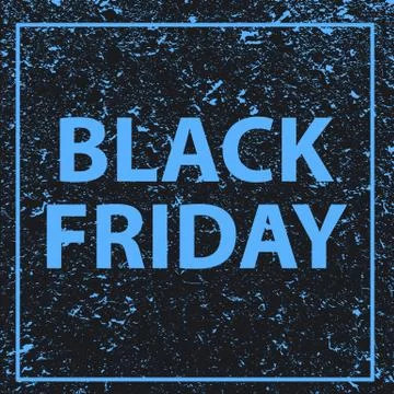 Title black friday on marble texture background. Vector illustration. Stock Illustration