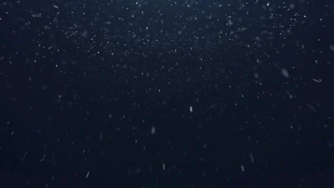 Title Blue Snow Particle Background with Floating Dust and Winter Bokeh Stock Footage 341318428