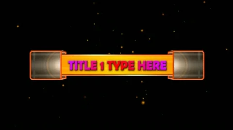 Title Cube Presentation Stock After Effects