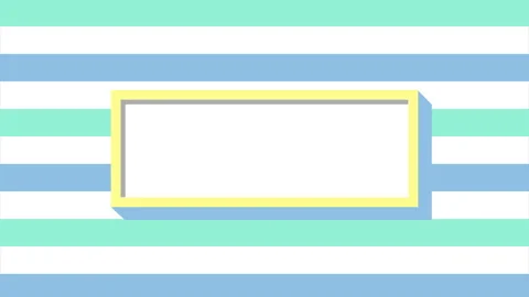 A title frame that appears in motion graphics featuring marine-colored stripes Stock Footage 332258618