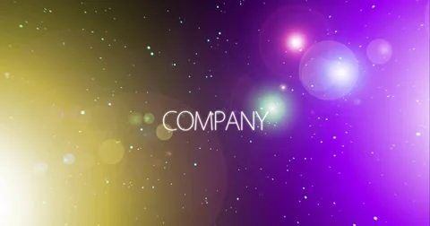 Title Intro. Flying Through The Stars And Planets. Stock After Effects