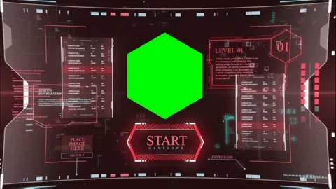 Title logo opener and stream channel opener Stock Footage 241489283