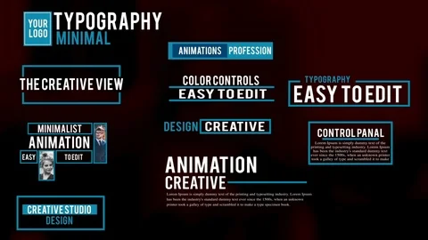Title Pack Stock After Effects