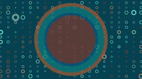 Title Ready Circles Abstract Motion Background Loop Stock Footage 142772398