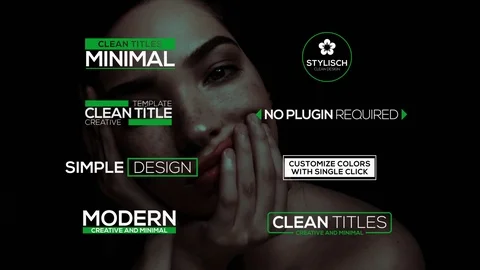 Titles Stock After Effects