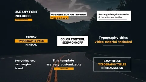 Titles Stock After Effects