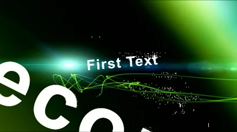 Titles sequence Stockmateriaal After Effects